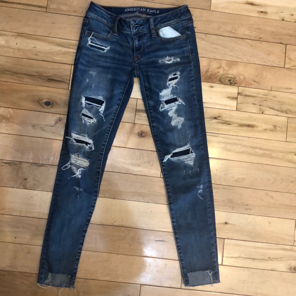 American Eagle super low jegging